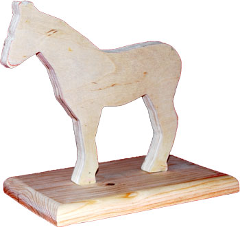 A World of Horses - Undecorated Horse